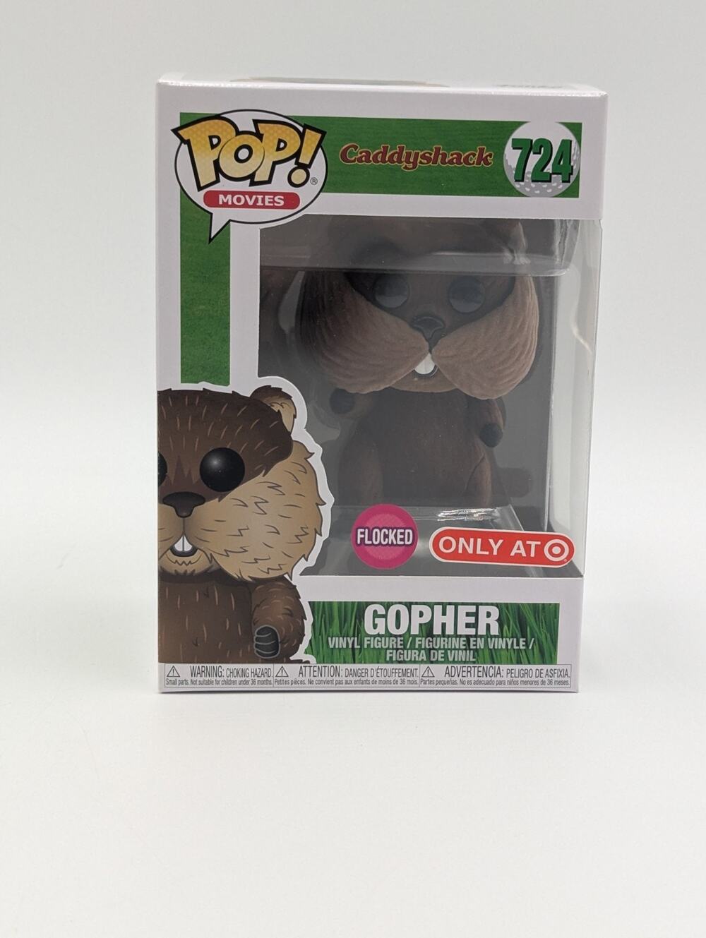 Funko POP! Movies #724 Caddyshack Gopher Flocked Target Exclusive Vinyl Figure